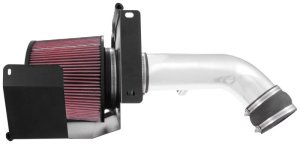 Chevrolet Silverado 3500HD Performance Air Intake - K&N Engineering - Cold Air Intake, Mandrel-bent aluminum tube - `17-`19